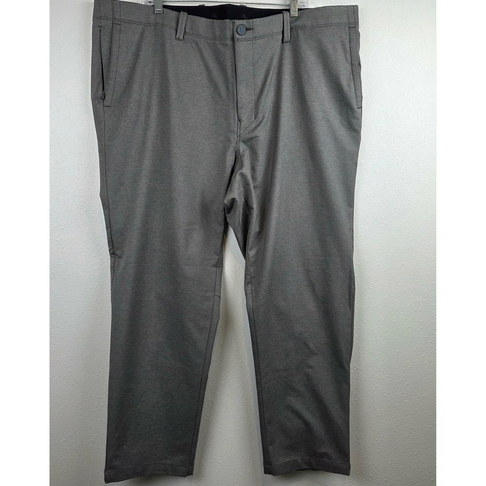 Tommy Bahama On Par IslandZone‎ Flat Front Pants Gray Golf BT124417 Mens 44x30